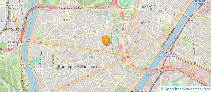 localisation de l'entreprise MONSIEUR THOMAS AWOUNFOUET NGOUFACK  VILLENEUVE-LA-GARENNE