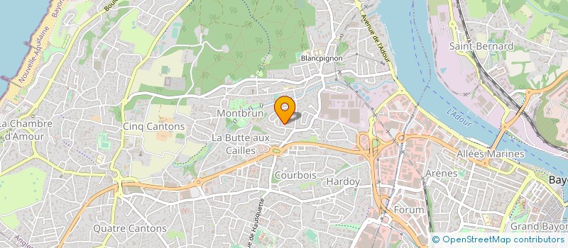 localisation de l'entreprise MONSIEUR THOMAS AYERRA  ANGLET