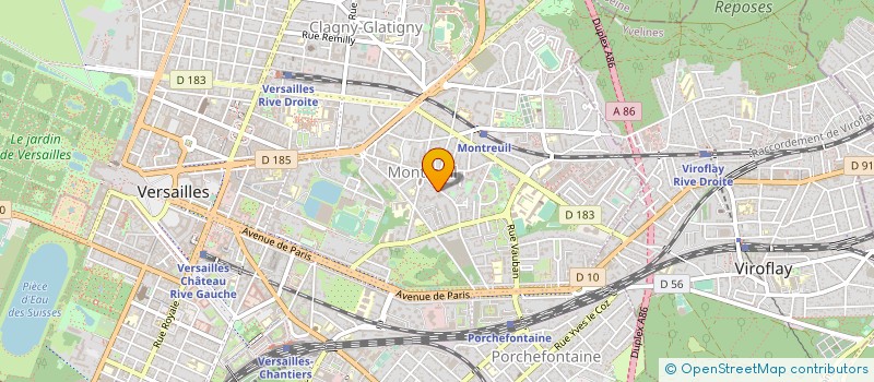 localisation de l'entreprise MONSIEUR THOMAS BABIJ à VERSAILLES