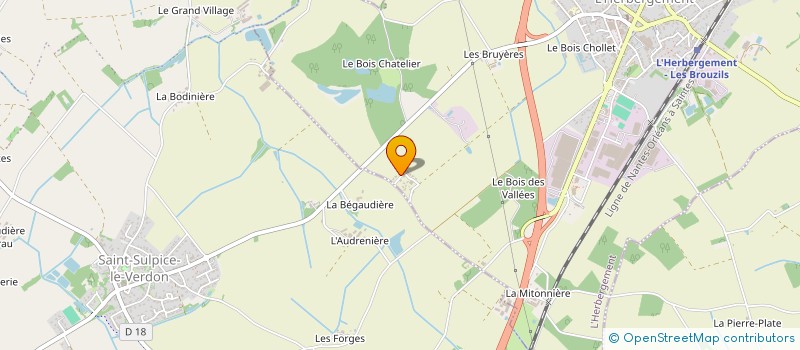 localisation de l'entreprise MONSIEUR THOMAS BABIN à L'HERBERGEMENT