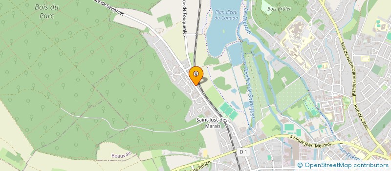 localisation de l'entreprise MONSIEUR THOMAS BABKA  BEAUVAIS