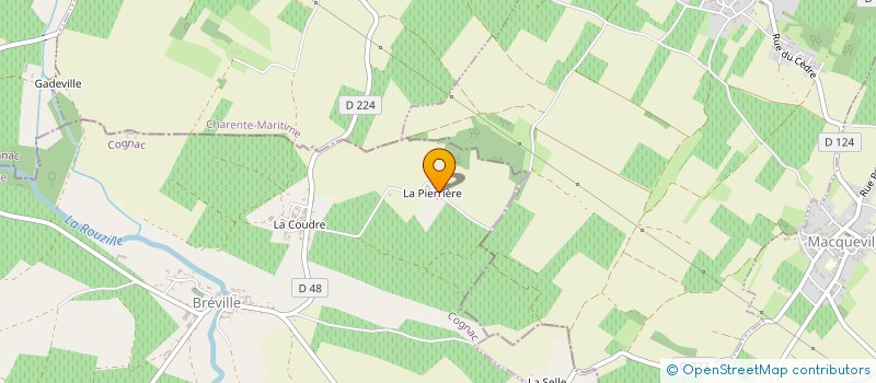 localisation de l'entreprise MONSIEUR THOMAS BACH à BREVILLE