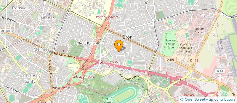 localisation de l'entreprise MONSIEUR THOMAS BACHELOT à BRON