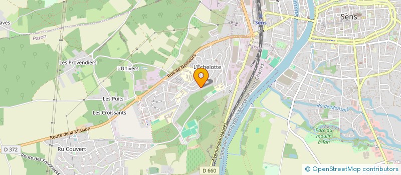 localisation de l'entreprise MONSIEUR THOMAS BADOIL  PARON