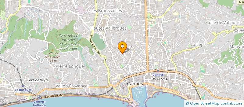 localisation de l'entreprise MONSIEUR THOMAS BAGGE à CANNES