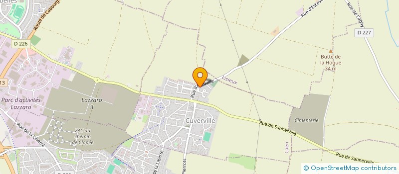 localisation de l'entreprise MONSIEUR THOMAS BAILLEUL  CUVERVILLE