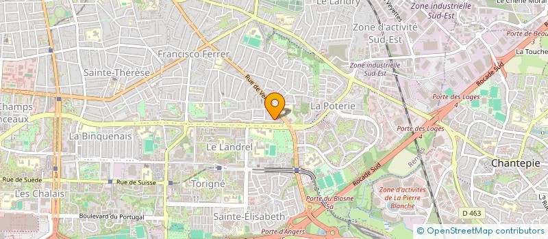 localisation de l'entreprise MONSIEUR THOMAS BAILLEUL-BOMPAS  RENNES