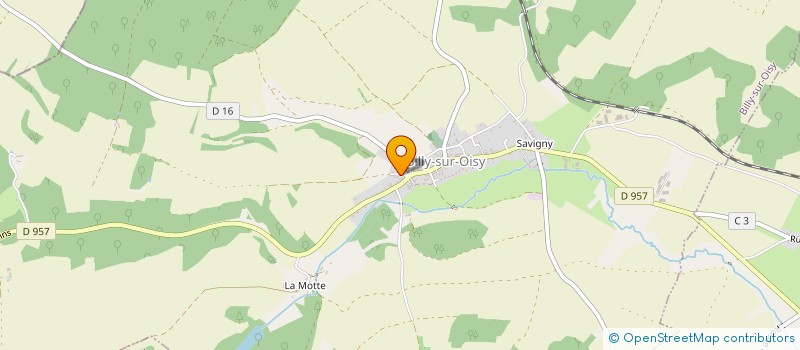 localisation de l'entreprise MONSIEUR THOMAS BAILLY à BILLY-SUR-OISY