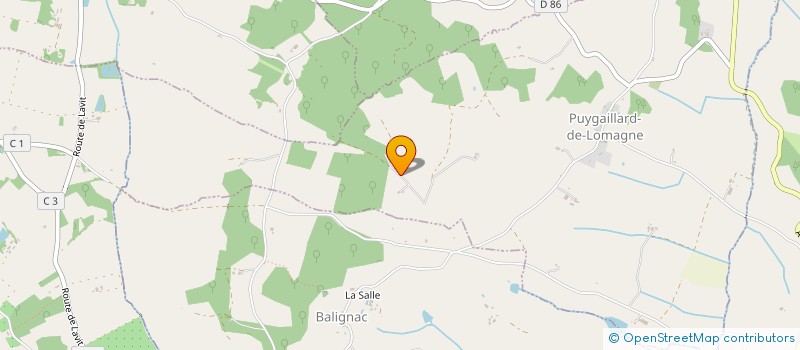 localisation de l'entreprise MONSIEUR THOMAS BAISE  PUYGAILLARD-DE-LOMAGNE