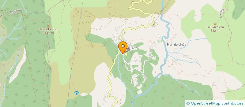 localisation de l'entreprise MONSIEUR THOMAS BALDONI  COARAZE