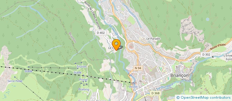 localisation de l'entreprise MONSIEUR THOMAS BANKES  BRIANCON