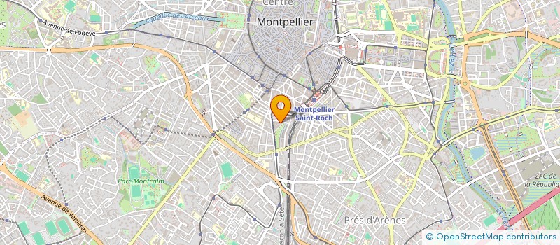 localisation de l'entreprise MONSIEUR THOMAS BARBAROT  MONTPELLIER