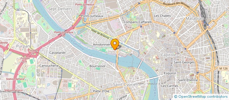 localisation de l'entreprise MONSIEUR THOMAS BARBAULT  TOULOUSE