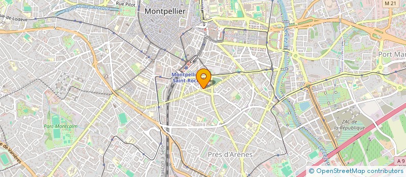 localisation de l'entreprise MONSIEUR THOMAS BARBE à MONTPELLIER