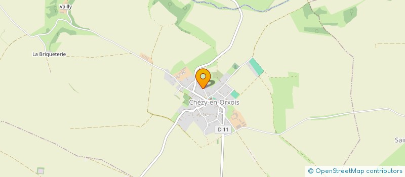 localisation de l'entreprise MONSIEUR THOMAS BARBIER  CHEZY-EN-ORXOIS