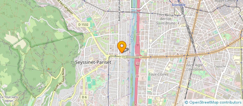 localisation de l'entreprise MONSIEUR THOMAS BARBIER  SEYSSINET-PARISET