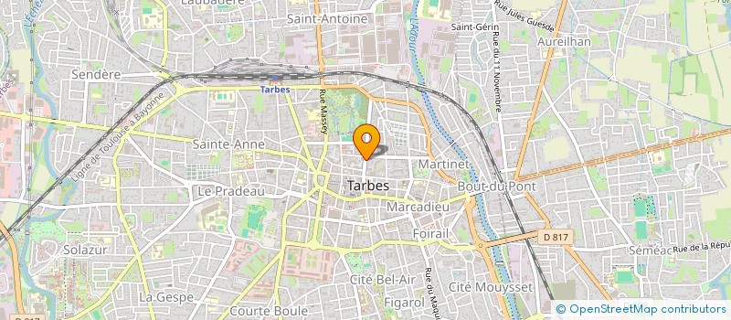 localisation de l'entreprise MONSIEUR THOMAS BARBILLON  TARBES