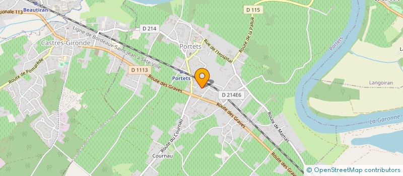 localisation de l'entreprise MONSIEUR THOMAS BARBOSA  PORTETS