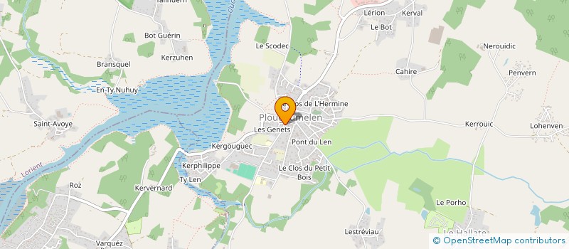 localisation de l'entreprise MONSIEUR THOMAS BARCLAY à PLOUGOUMELEN