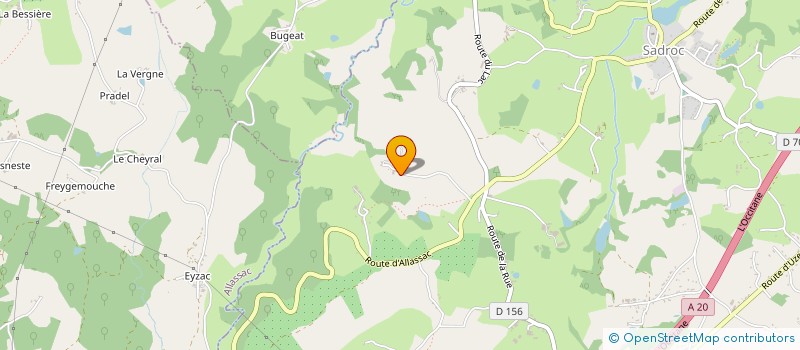 localisation de l'entreprise MONSIEUR THOMAS BARDE  SADROC