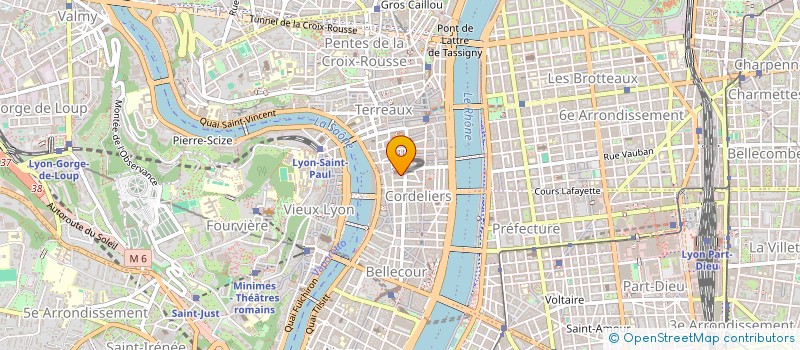 localisation de l'entreprise MONSIEUR THOMAS BARDIN  LYON