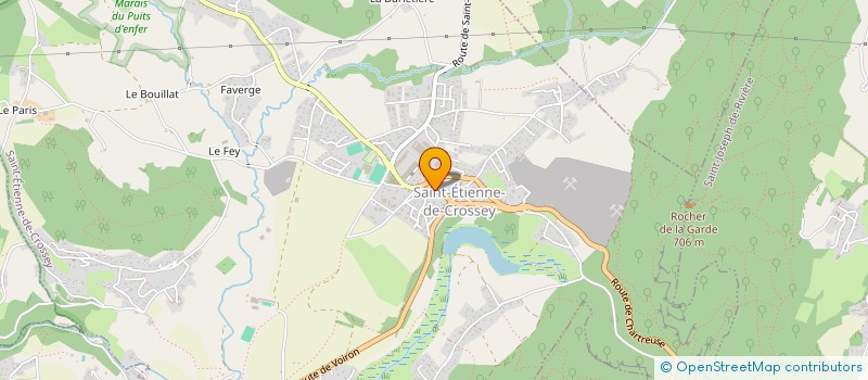 localisation de l'entreprise MONSIEUR THOMAS BARNIER  SAINT-ETIENNE-DE-CROSSEY