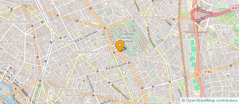 localisation de l'entreprise MONSIEUR THOMAS BARTEL  PARIS