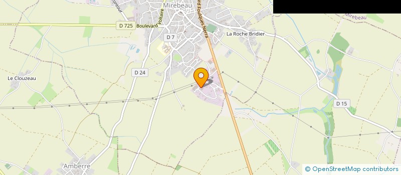 localisation de l'entreprise MONSIEUR THOMAS BARTHOUT à MIREBEAU