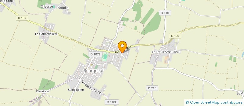 localisation de l'entreprise MONSIEUR THOMAS BASCOU à BOURGNEUF