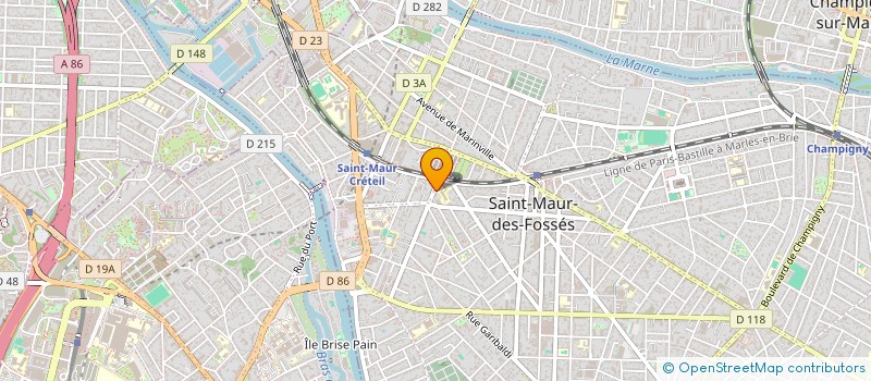 localisation de l'entreprise MONSIEUR THOMAS BAUDON à SAINT-MAUR-DES-FOSSES