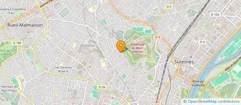 localisation de l'entreprise MONSIEUR THOMAS BAUDRELLE à RUEIL-MALMAISON