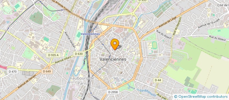 localisation de l'entreprise MONSIEUR THOMAS BAUDRIN à VALENCIENNES