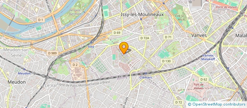 localisation de l'entreprise MONSIEUR THOMAS BAUDRY à ISSY-LES-MOULINEAUX