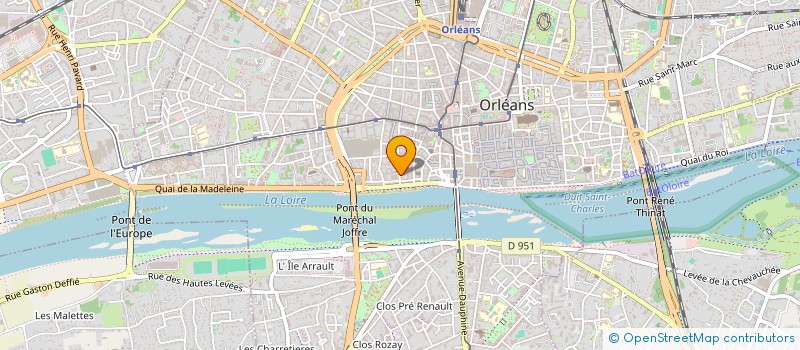 localisation de l'entreprise MONSIEUR THOMAS BAUDU  ORLEANS