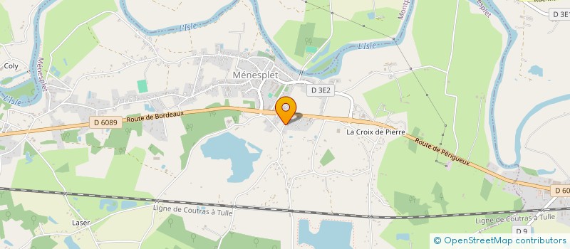 localisation de l'entreprise MONSIEUR THOMAS BAUER à MENESPLET