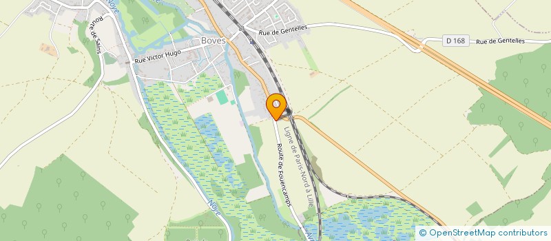 localisation de l'entreprise MONSIEUR THOMAS BAYART à BOVES