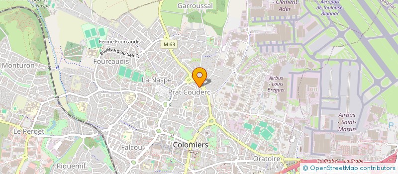 localisation de l'entreprise MONSIEUR THOMAS BAZILE à COLOMIERS