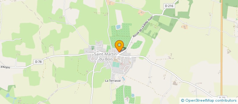 localisation de l'entreprise MONSIEUR THOMAS BEAUDET à SEGRE-EN-ANJOU BLEU