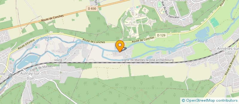 localisation de l'entreprise MONSIEUR THOMAS BEAUDOIN  LA BONNEVILLE-SUR-ITON