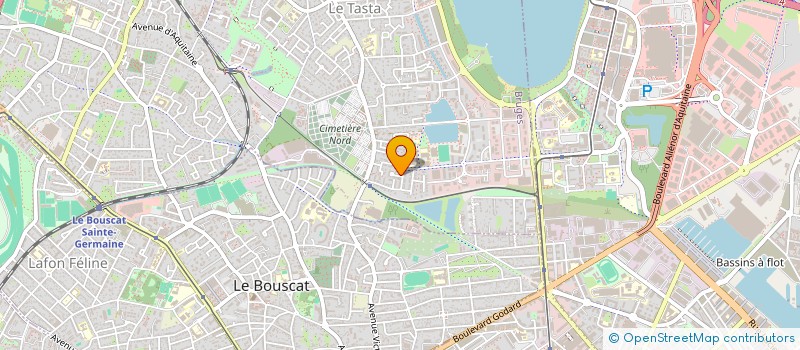 localisation de l'entreprise MONSIEUR THOMAS BEAUDROUET  BRUGES