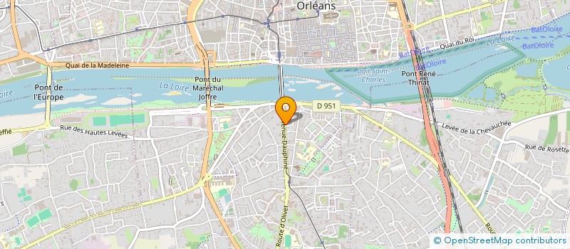 localisation de l'entreprise MONSIEUR THOMAS BEAUFORT  TULLE