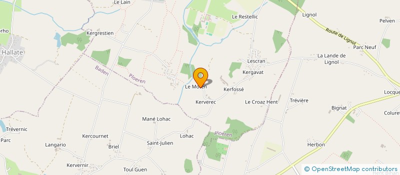 localisation de l'entreprise MONSIEUR THOMAS BEAULIEU  RENNES