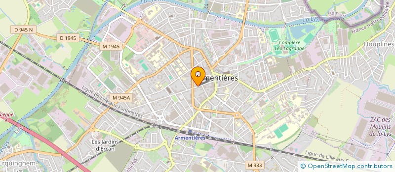 localisation de l'entreprise MONSIEUR THOMAS BEAUVOIS  ARMENTIERES