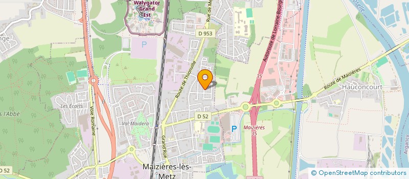 localisation de l'entreprise MONSIEUR THOMAS BECK  MAIZIERES-LES-METZ