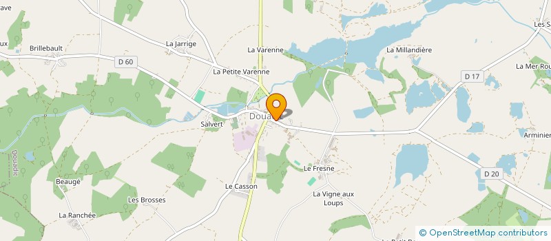 localisation de l'entreprise MONSIEUR THOMAS BECKER à DOUADIC