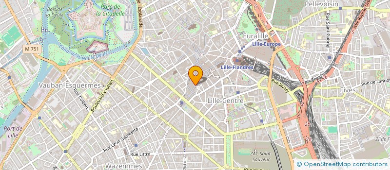 localisation de l'entreprise MONSIEUR THOMAS BECUWE à LILLE