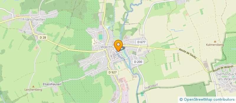 localisation de l'entreprise MONSIEUR THOMAS BEDEL  WRTH