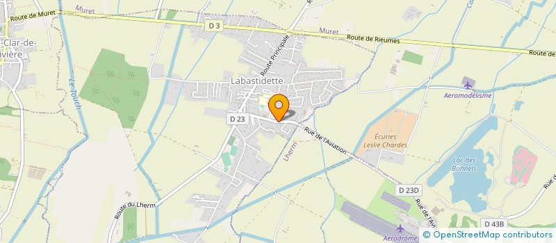 localisation de l'entreprise MONSIEUR THOMAS BEDIDI  LABASTIDETTE