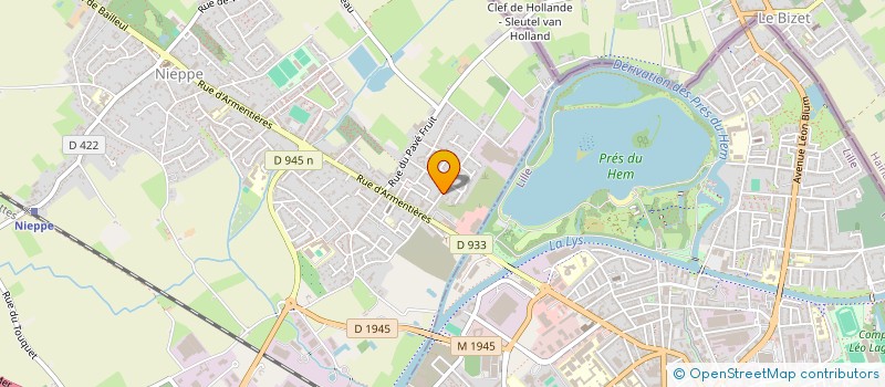 localisation de l'entreprise MONSIEUR THOMAS BEDRINE  STEENWERCK