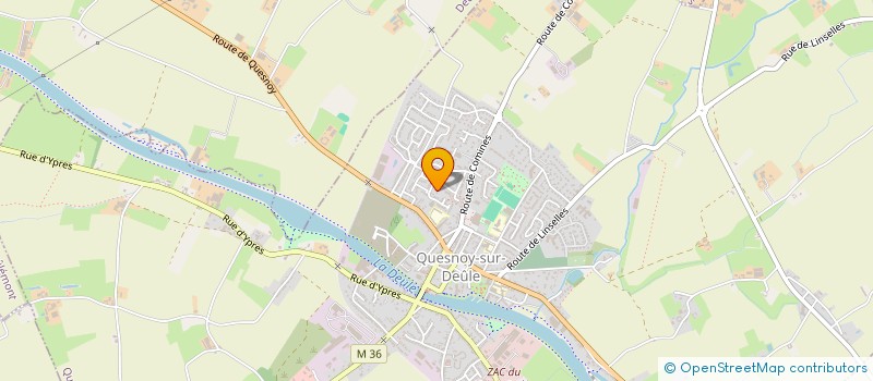 localisation de l'entreprise MONSIEUR THOMAS BEEUWSAERT à QUESNOY-SUR-DEULE